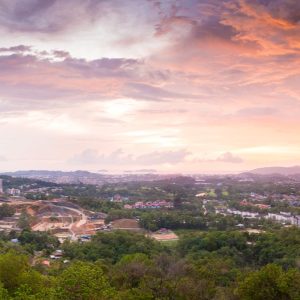 Sunset Pano